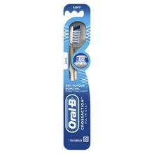 Oral-B Pro-Expert CrossAction Anti-Plaque Charcoal Medium Soft Manual Toothbrush 