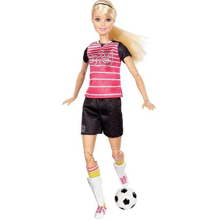 barbie made to move soccer player