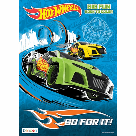 86+ Hot Wheels Coloring And Activity Book Free