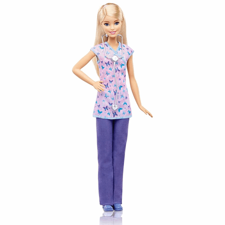 Barbie Nurse - Career Doll : DVF57 : Barbie