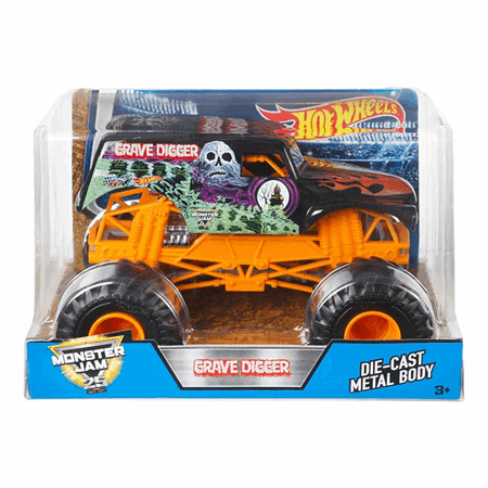 grave digger hot wheels track