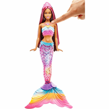 barbie mermaid doll that swims in water