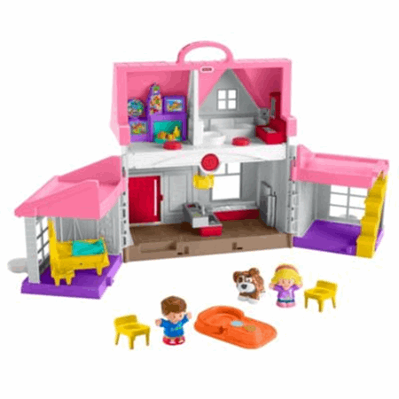 little people big helpers home pink