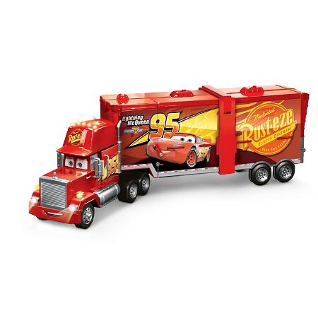 disney pixar cars mack hauler playset