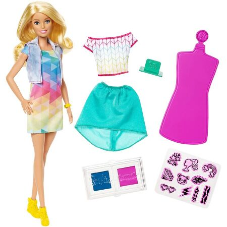 barbie color dress