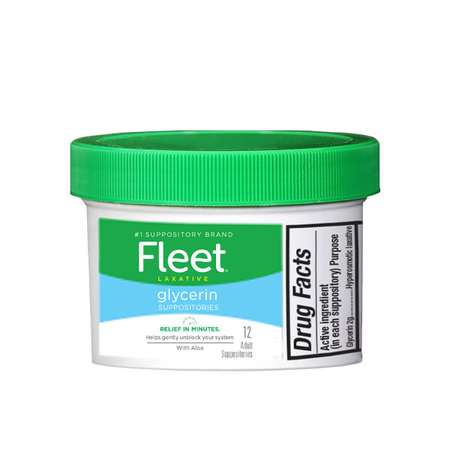 Fleet Glycerin Suppositories 50Ct