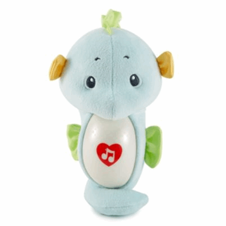 fisher price soothe and glow seahorse blue