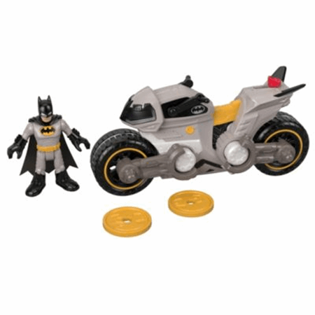 imaginext dc super friends deluxe batmobile vehicle