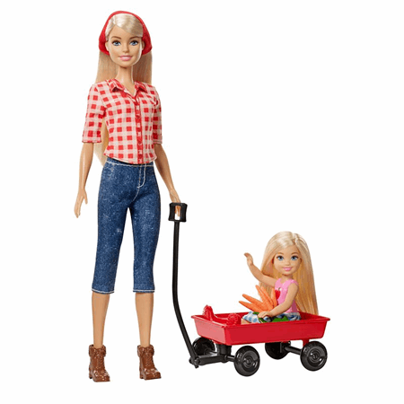 barbie farm truck