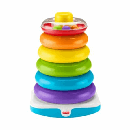 fisher price stacking rings light up