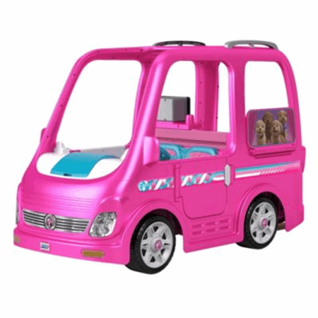 power wheels barbie camper van
