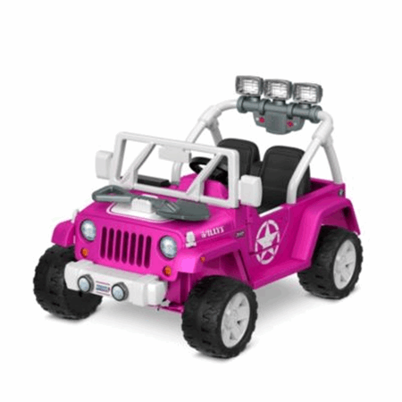 pink barbie jeep power wheels