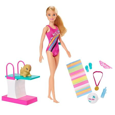 barbie swimming dress