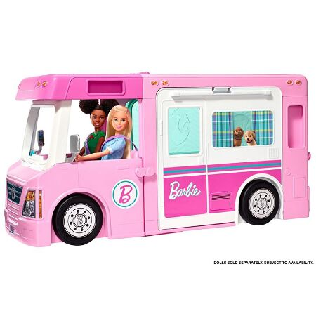 barbie food truck car toy