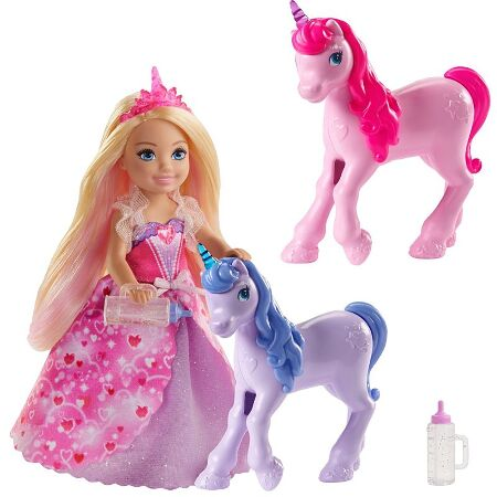 barbie princess and unicorn doll