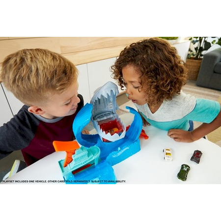 hot wheels robo shark frenzy playset