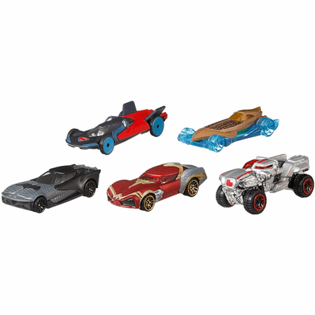 hot wheels justice league 5 pack