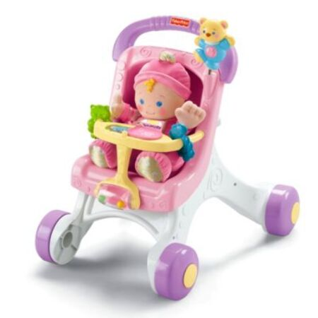 Andador Cochecito De Munecas Fisher Price