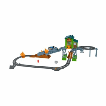 thomas and friends trackmaster fiery rescue set