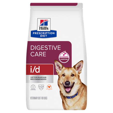 Hill's Prescription Diet i/d Digestive Care Chicken Flavor Dry Adult Dog Food 27.5 lb Bag