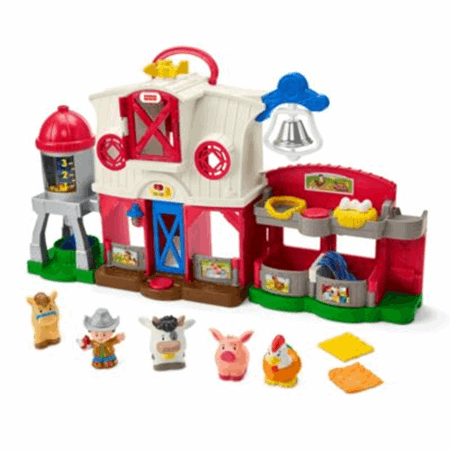 fisher price little people wash and go