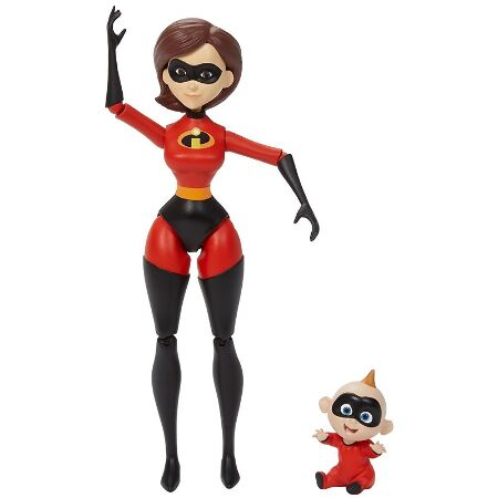 Disney Pixar The Incredibles Elastigirl Jack Jack Mattel