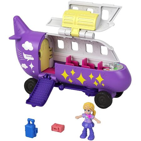 polly pocket helicopter car