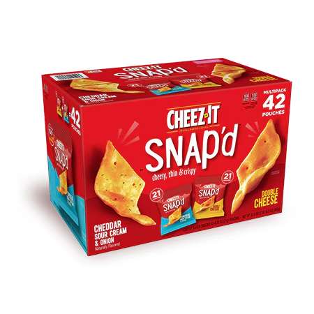 Cheez-It® Snap'd® Snack Variety Pack