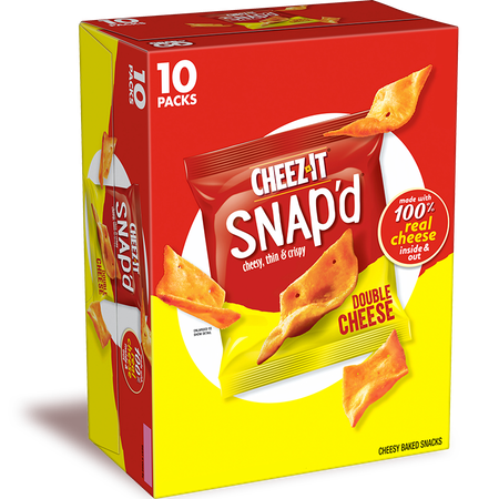 Cheez-It® Snap'd® Double Cheese Multi-Pack (10CT, 12CT)