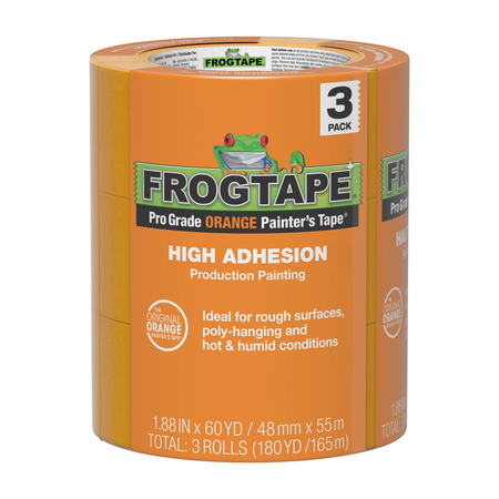 FrogTape® Pro Grade Orange Painter’s Tape® - Orange, 3 pk, 1.88 in. x 60 yd.