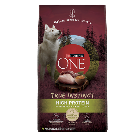 Purina ONE True Instinct High Protein with Real Chicken & Duck Dog Food