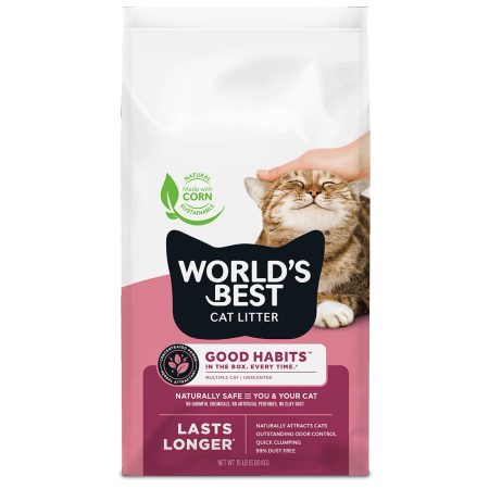 World's Best Cat Litter Good Habits 8 lb bag