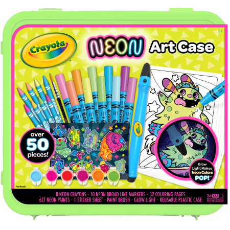 Neon Art Case with Glow Light