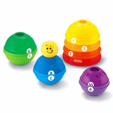 fisher price brilliant basics stack and roll cups