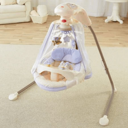 Starlight Papasan Cradle Swing K7924 Fisher Price