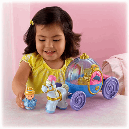 fisher price little people cinderella carriage