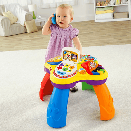 fisher price play table laugh and learn