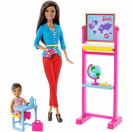 barbie careers art studio playset