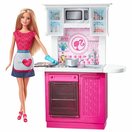 Barbie® Doll and Deluxe Kitchen : CFB62 
