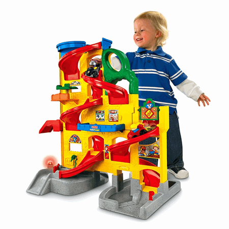 little people wheelies stand and play