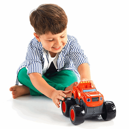 transforming fire truck blaze