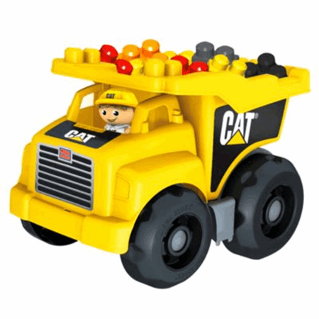 mega bloks john deere large vehicle dump truck