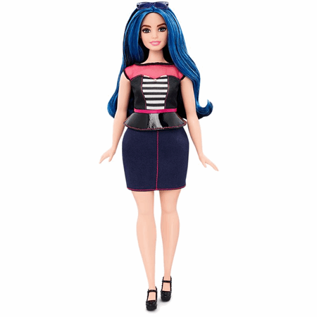 barbie fashionista blue hair