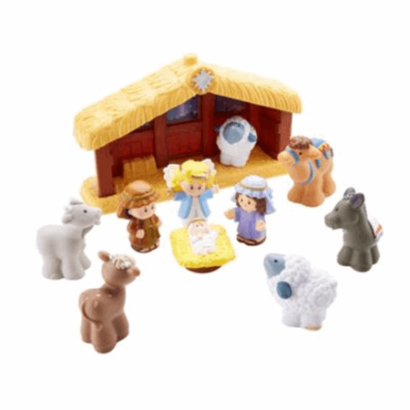 little tikes nativity set