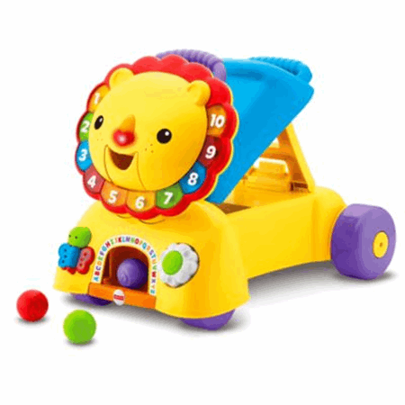 fisher price 3 in 1 stride and ride lion
