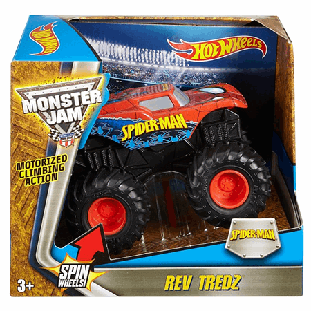 hot wheels monster jam rev tredz